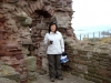 Getaway Gal Kareen,tantallon Castle, Scotland